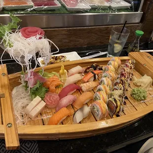 Amazing boat prepared by QB!!!