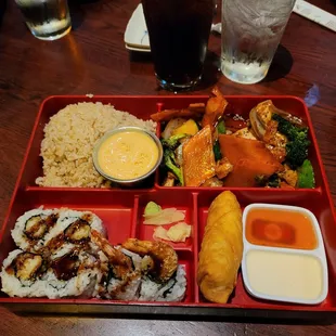 Bento Box with Hibachi Chicken