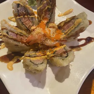 Volcano roll