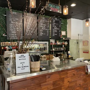 Cash register where you order and pay