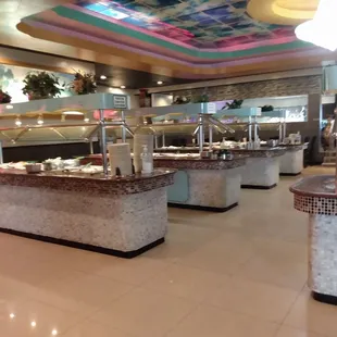 interior, sushi and sashimi