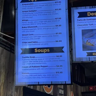 New Menu
