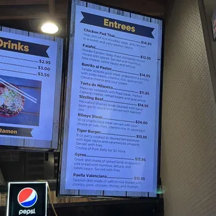 New Menu