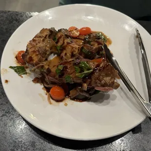 Demi Glazed Pork Ribs