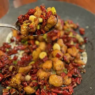 Chicken with Explosive Chili Pepper