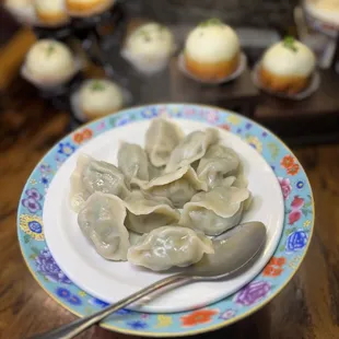 Pork Shrimp and Chives Dumpling