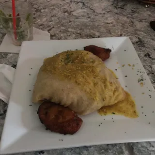 Curry Boneless Chicken Roti