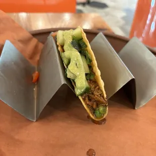 Lamb keema taco
