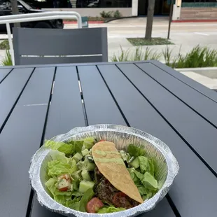 Lamb keema taco - YUM!