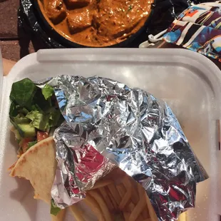 Tandoori Chicken Pita