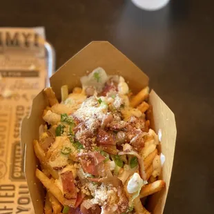 Garlic Parmesan fries