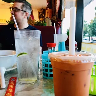 Thai boba tea