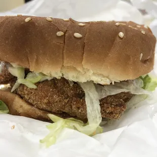 Crispy fried chicken sandwich 9/10