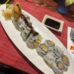 sushi, sushi and sashimi, food, sashimi