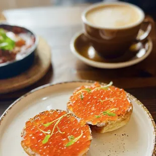 Caviar Bagel