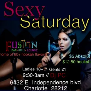 Open till 4 am every Saturday