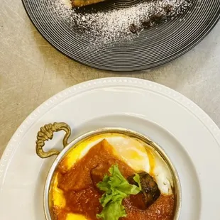 Shakshuka &amp; Nutella toast !!!