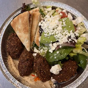 To-go Falafel bowl