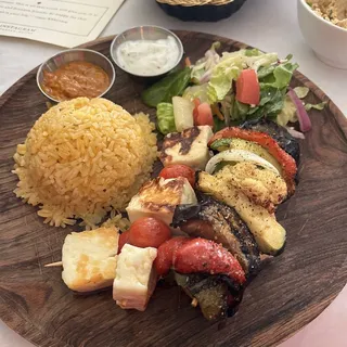 Grilled Cheese Veggie Kabob