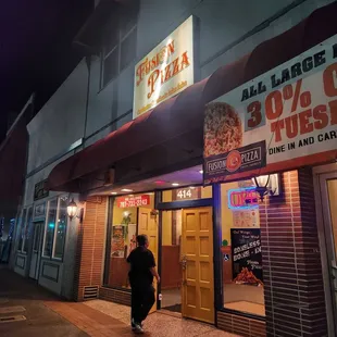 Front entrance on Georgia.