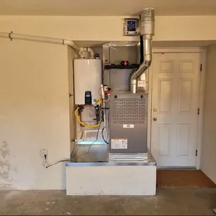 Another tankless and hvac unit install the boys busted out this week. We are geared up with some great talent and are ready for summer.