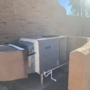 Brand new over/under 3 ton American Standard!