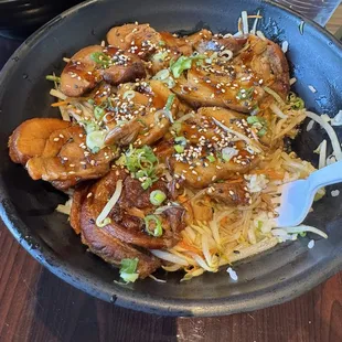 Braised Pork Belly Rice Bowl