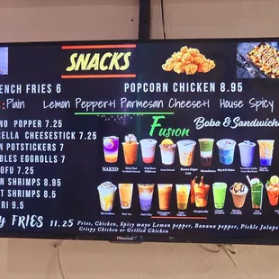 Fusion - menu (10/16/2024)