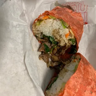 Avocado Burrito Wraps