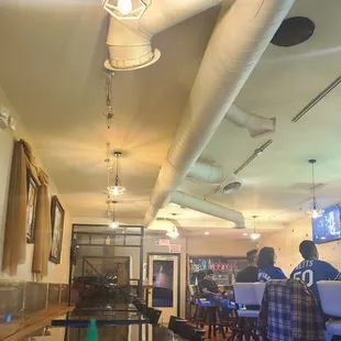 people sitting at the bar