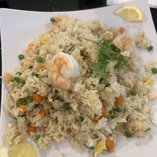 Shrimp fried rice