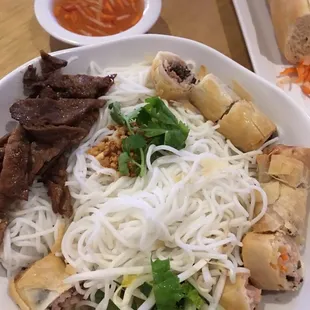 BBQ Pork Noodle Salad