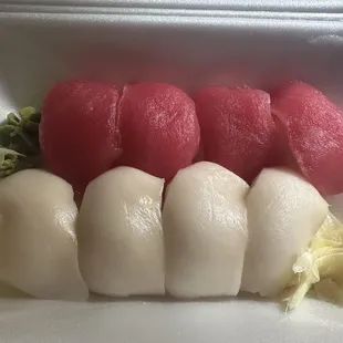 Red Tuna and White Tuna