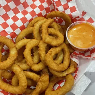 Onion rings - literally some of the best I've ever had!