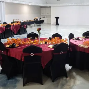 Ready for Thanksgiving dinner.