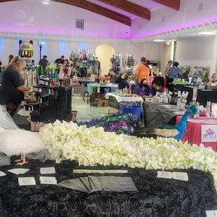 Grand opening vendor pop up.