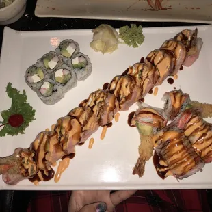 sushi, food, sushi and sashimi, sashimi
