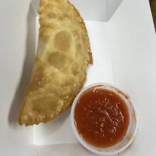 Beef and Cheese Empanada