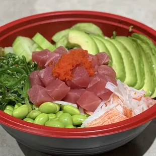 Tuna Poke Bowl $14.95
