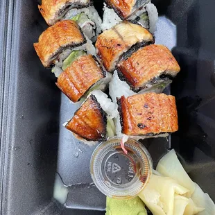 $17. super burnt eel.