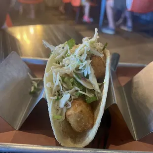 Agedashi Tofu Taco