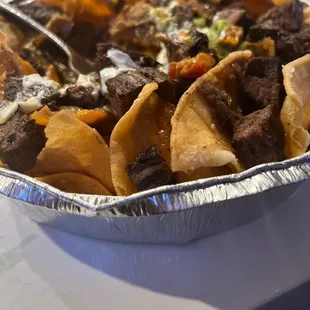 nachos, food