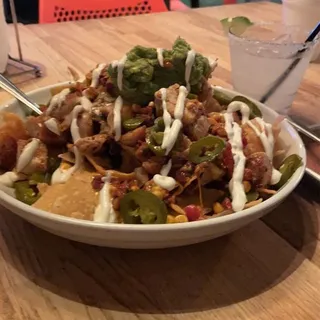 Grilled Chicken Nachos