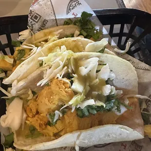 Chicken tacos