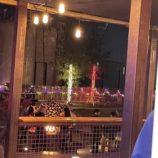 Our view at the Brewery