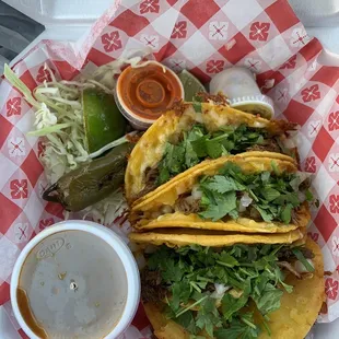 Birria y Quesa Tacos-- QUE RICO