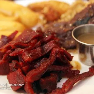 lunch special - boneless ribs.