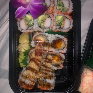 California roll  Shrimp Tempura