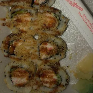 This is what I thought I was getting. Crunch roll.