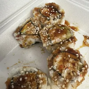 This is what I got! I had eaten a couple pieces already only because I was so hungry.
